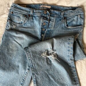 Levi’s - ribcage straight ankle